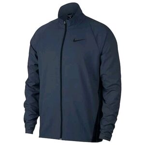 Nike Men's Gray Windbreaker Jacket Sz L